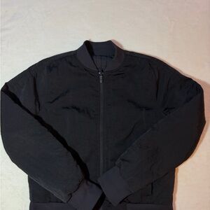 Lululemon Women’s Reversible Black Bomber Jacket size 6